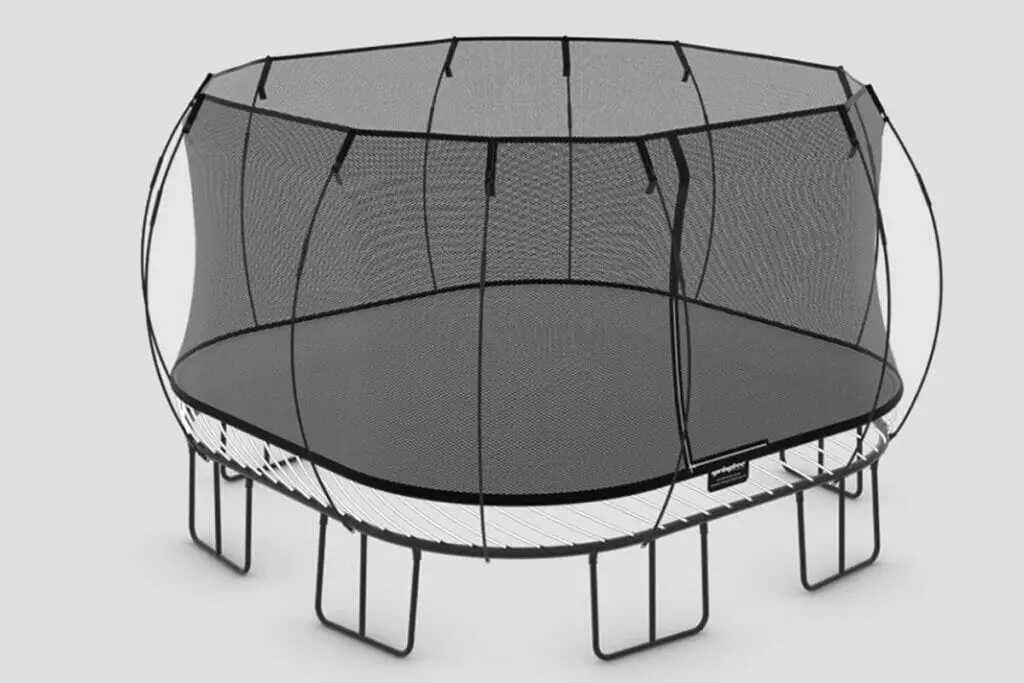 13x13ft jumbo square trampoline -