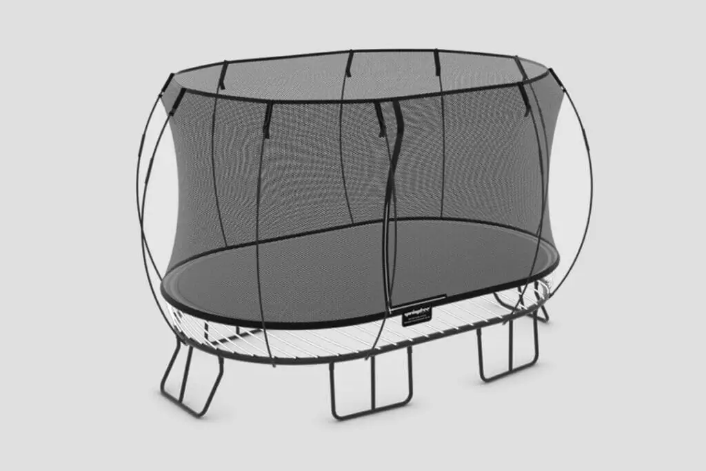 8x13ft large oval trampoline -